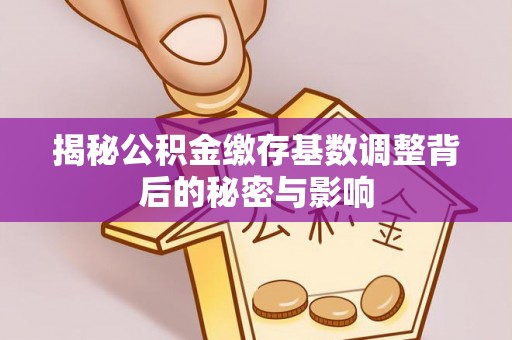 广陵揭秘公积金缴存基数调整背后的秘密与影响